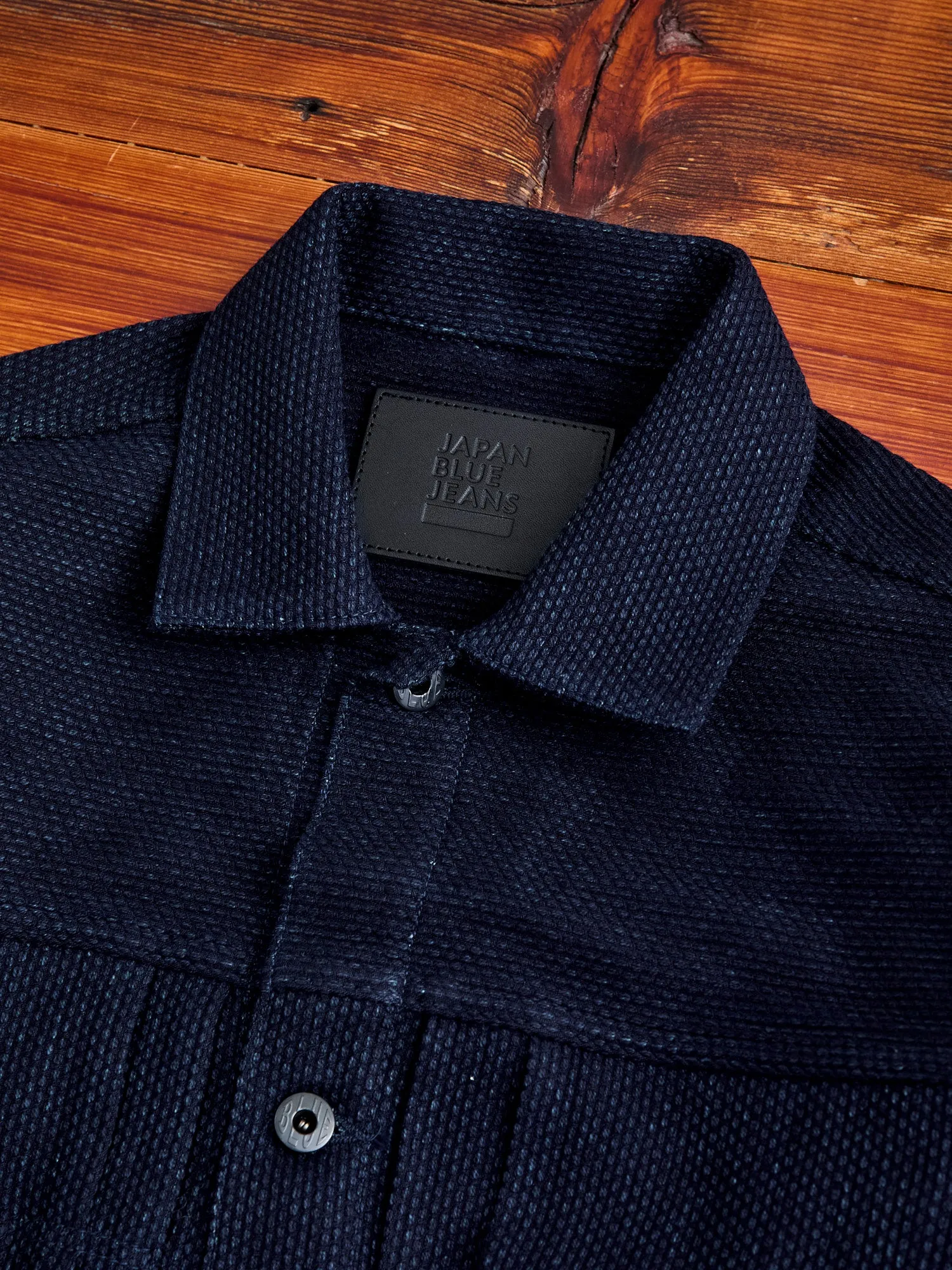 11oz Sashiko Type 2 Jacket in Indigo