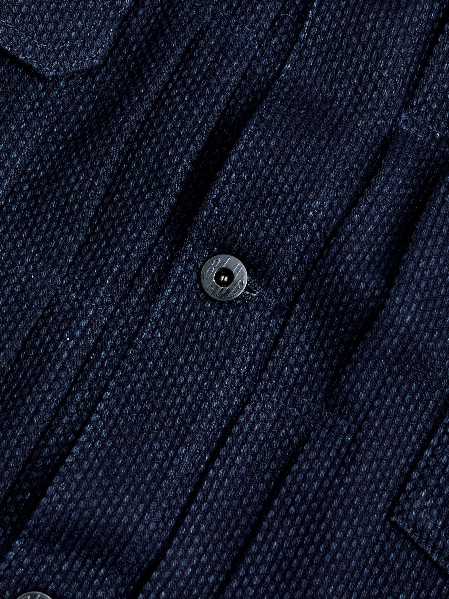 11oz Sashiko Type 2 Jacket in Indigo