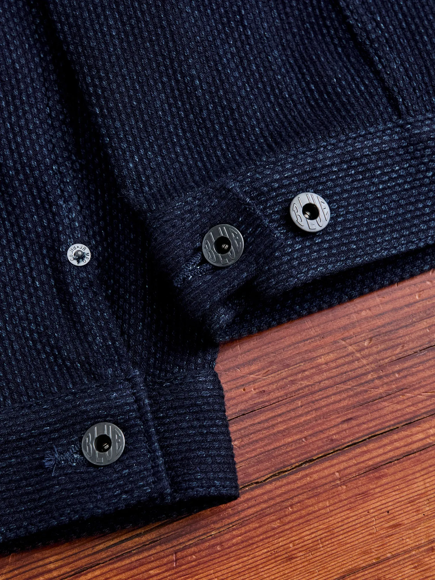 11oz Sashiko Type 2 Jacket in Indigo