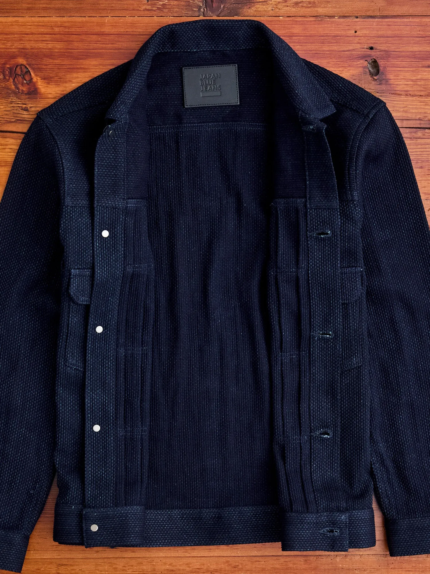 11oz Sashiko Type 2 Jacket in Indigo