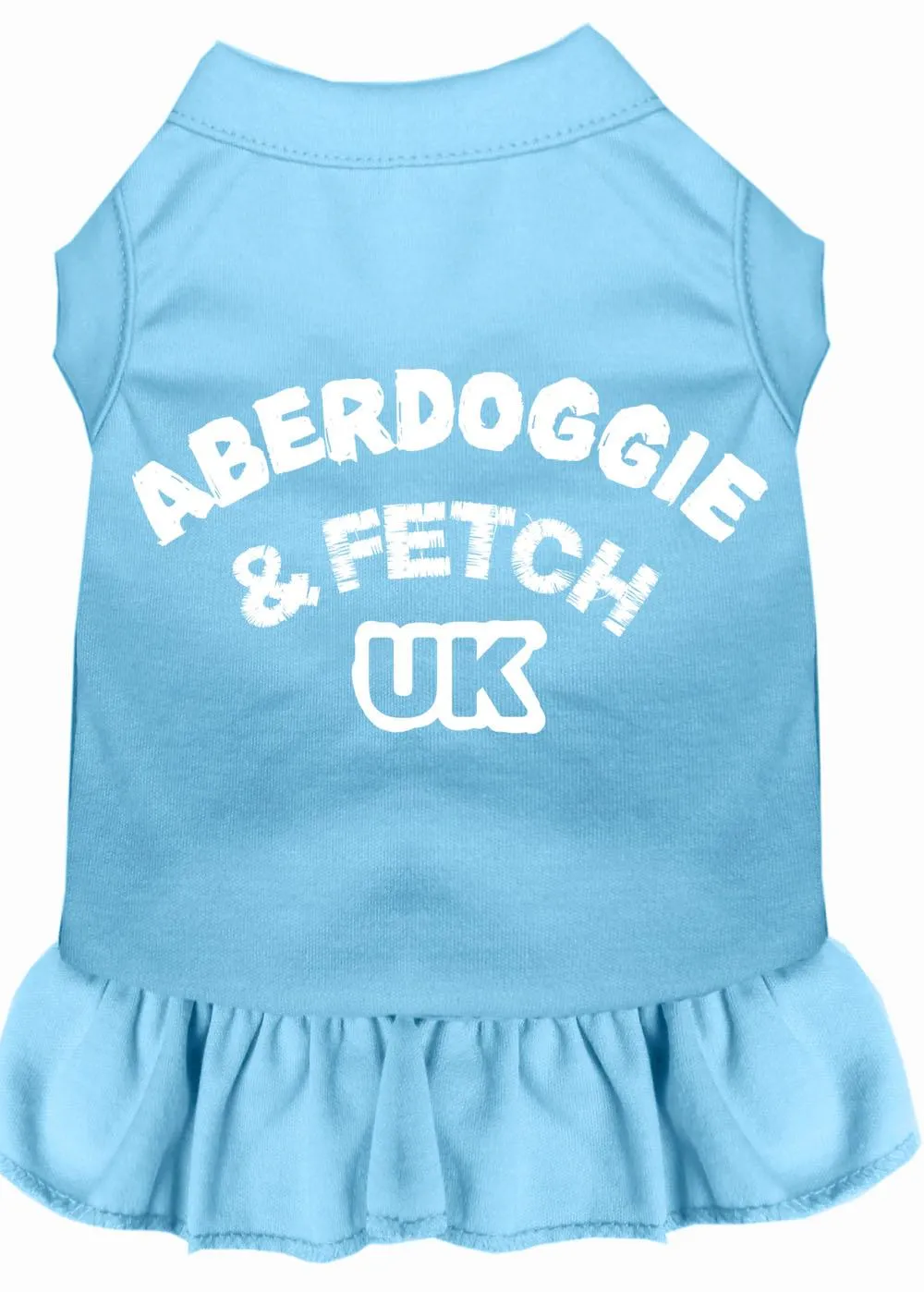 Aberdoggie Uk Screen Print Dress Baby Blue 4x (22)