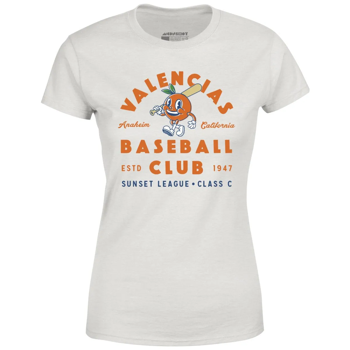 Anaheim Valencias - California - Vintage Defunct Baseball Teams - Women's T-Shirt