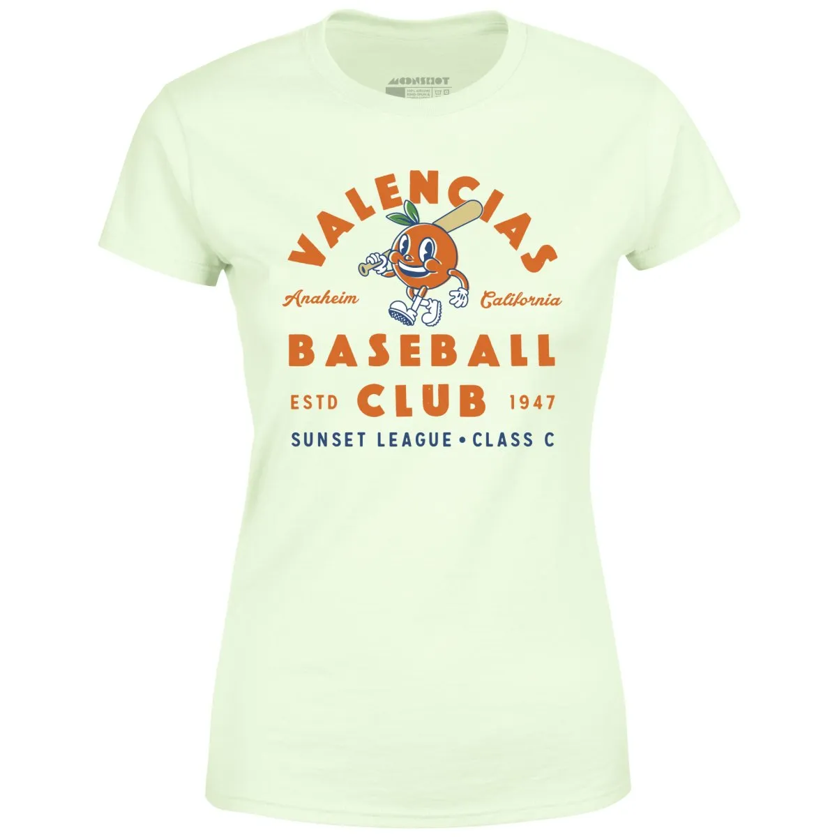 Anaheim Valencias - California - Vintage Defunct Baseball Teams - Women's T-Shirt