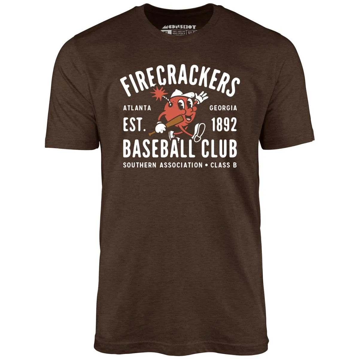 Atlanta Firecrackers - Georgia - Vintage Defunct Baseball Teams - Unisex T-Shirt