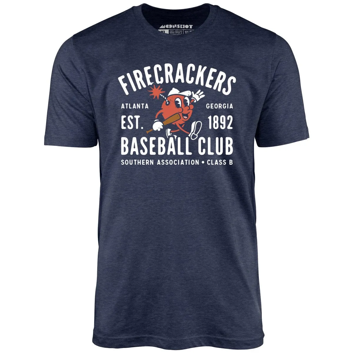 Atlanta Firecrackers - Georgia - Vintage Defunct Baseball Teams - Unisex T-Shirt