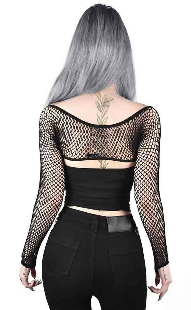 Bite Me Fishnet Bolero