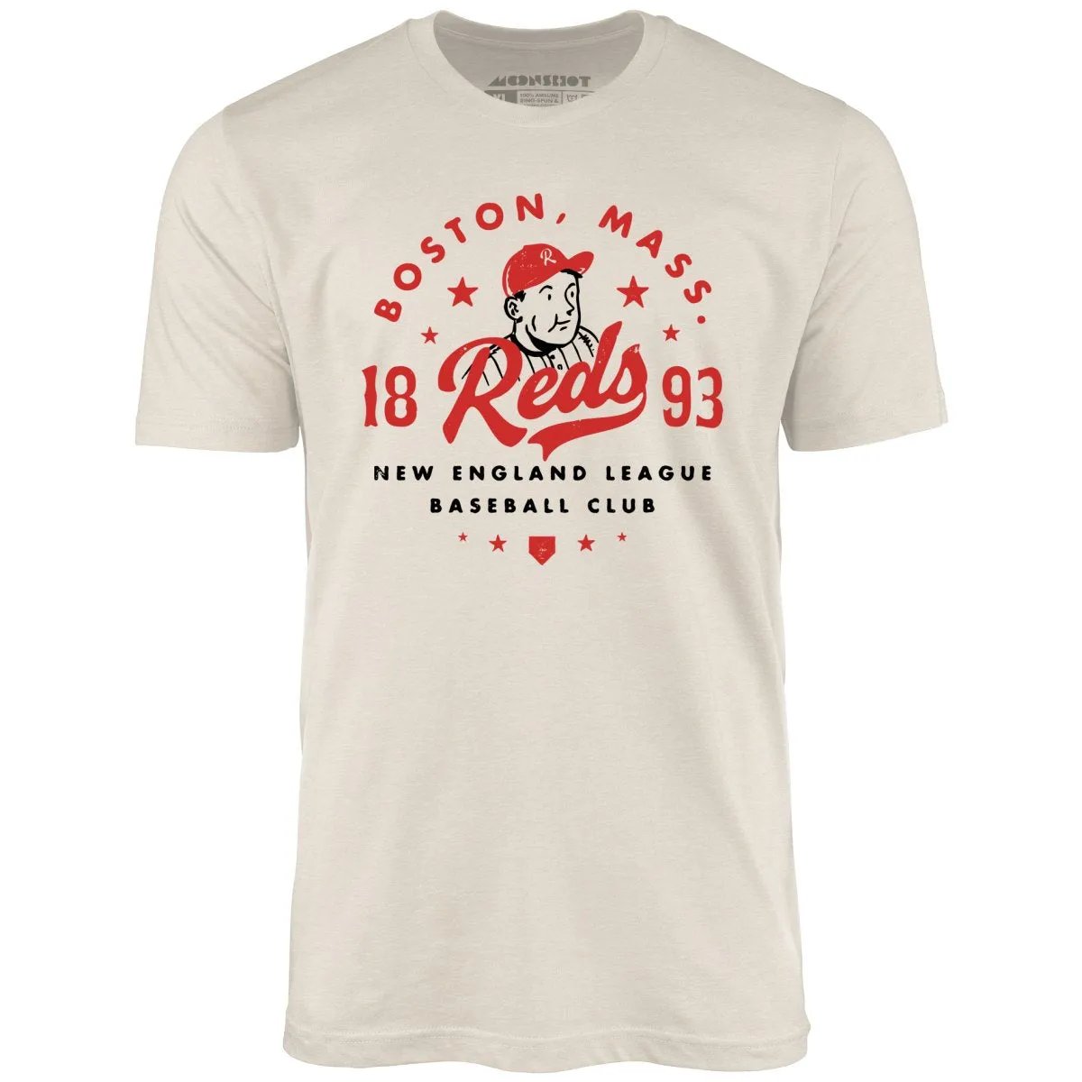 Boston Reds - Massachusetts - Vintage Defunct Baseball Teams - Unisex T-Shirt
