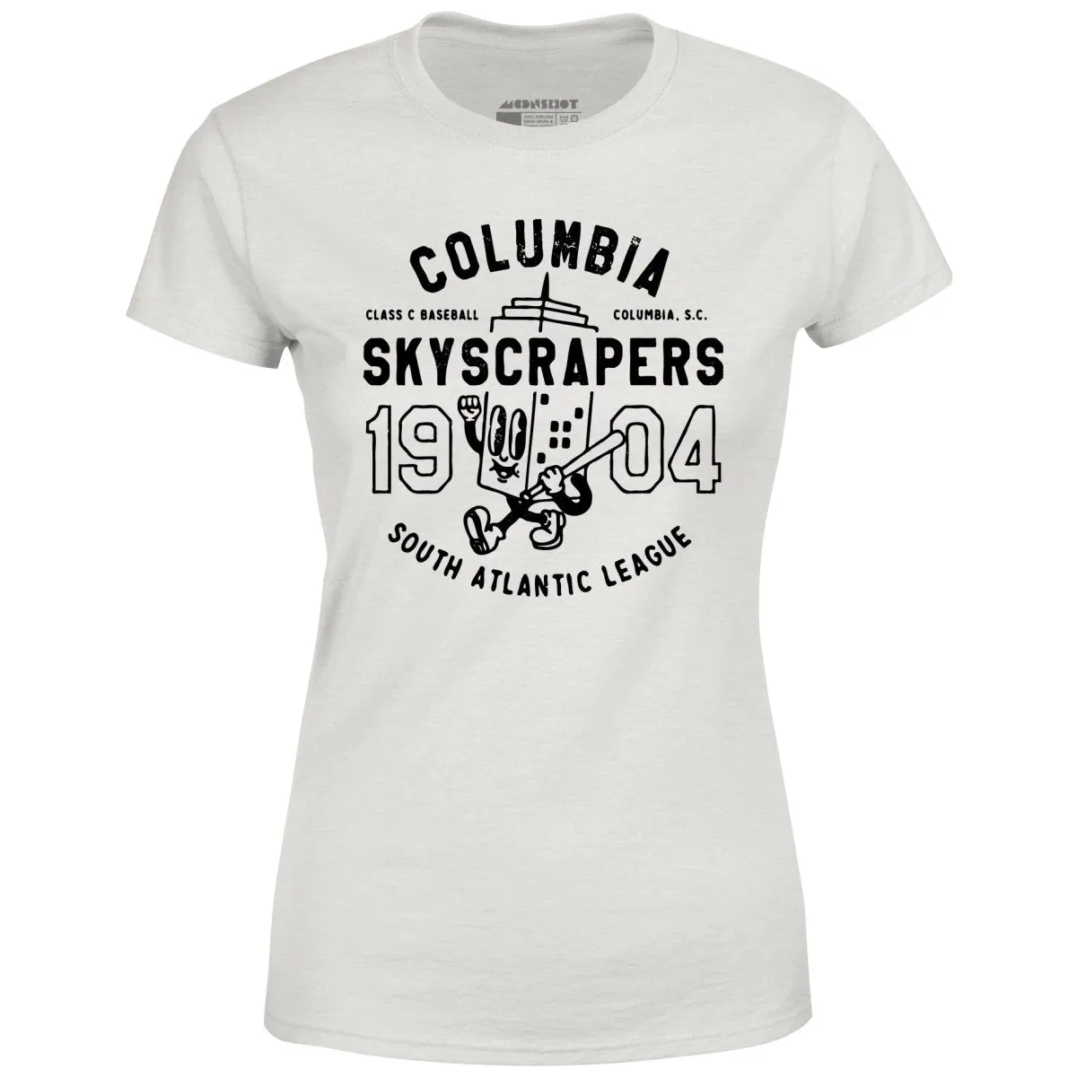 Columbia Skyscrapers - South Carolina - Vintage Defunct Baseball Teams - Women's T-Shirt