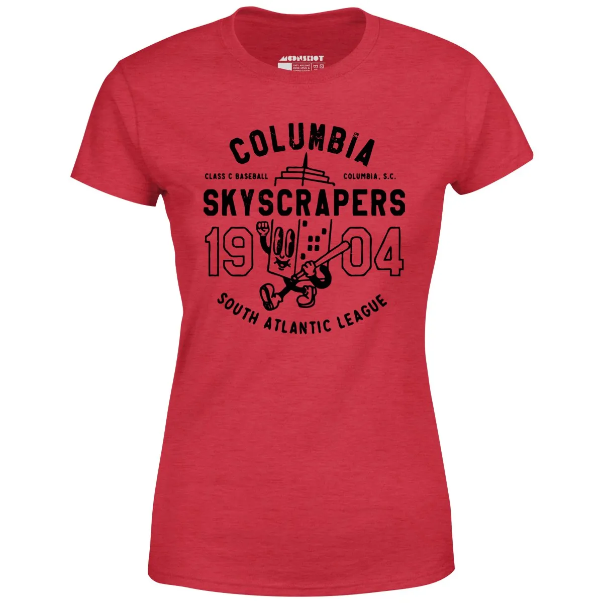 Columbia Skyscrapers - South Carolina - Vintage Defunct Baseball Teams - Women's T-Shirt