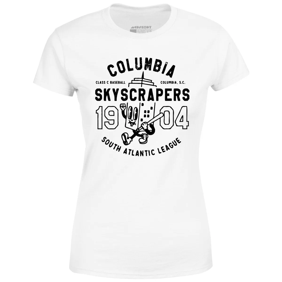 Columbia Skyscrapers - South Carolina - Vintage Defunct Baseball Teams - Women's T-Shirt