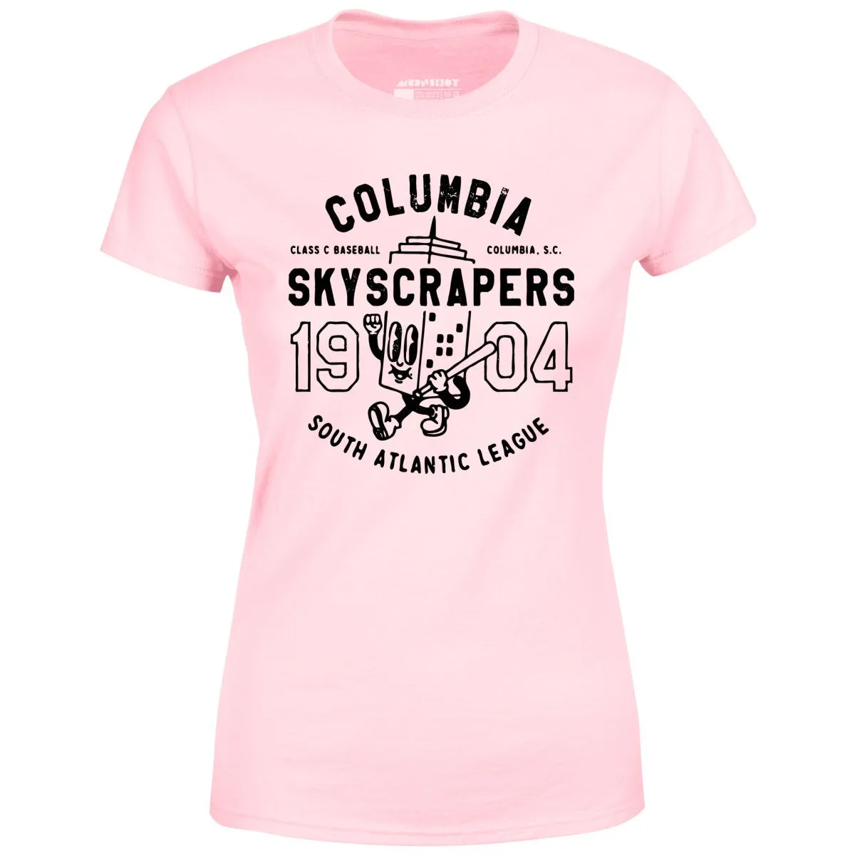 Columbia Skyscrapers - South Carolina - Vintage Defunct Baseball Teams - Women's T-Shirt