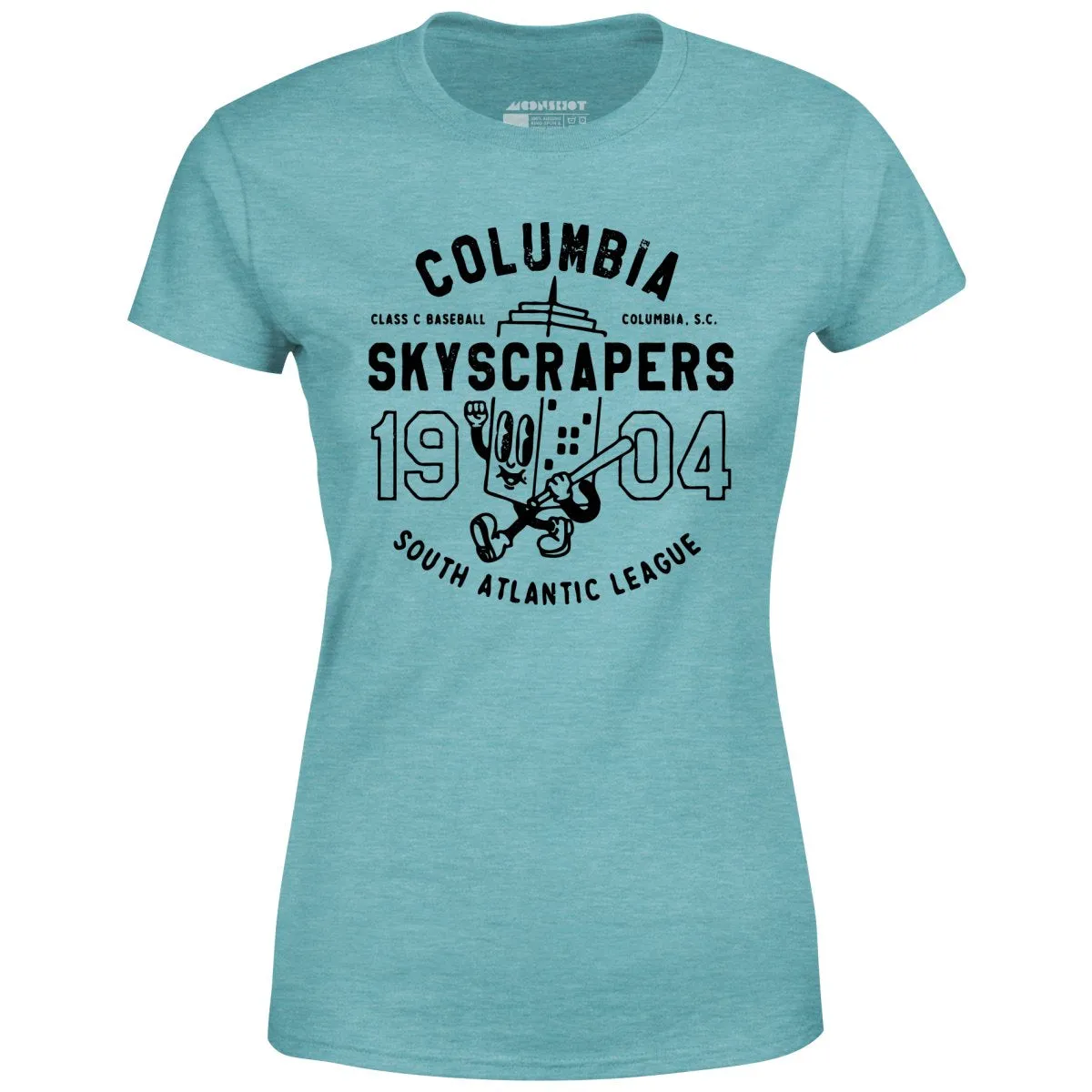 Columbia Skyscrapers - South Carolina - Vintage Defunct Baseball Teams - Women's T-Shirt