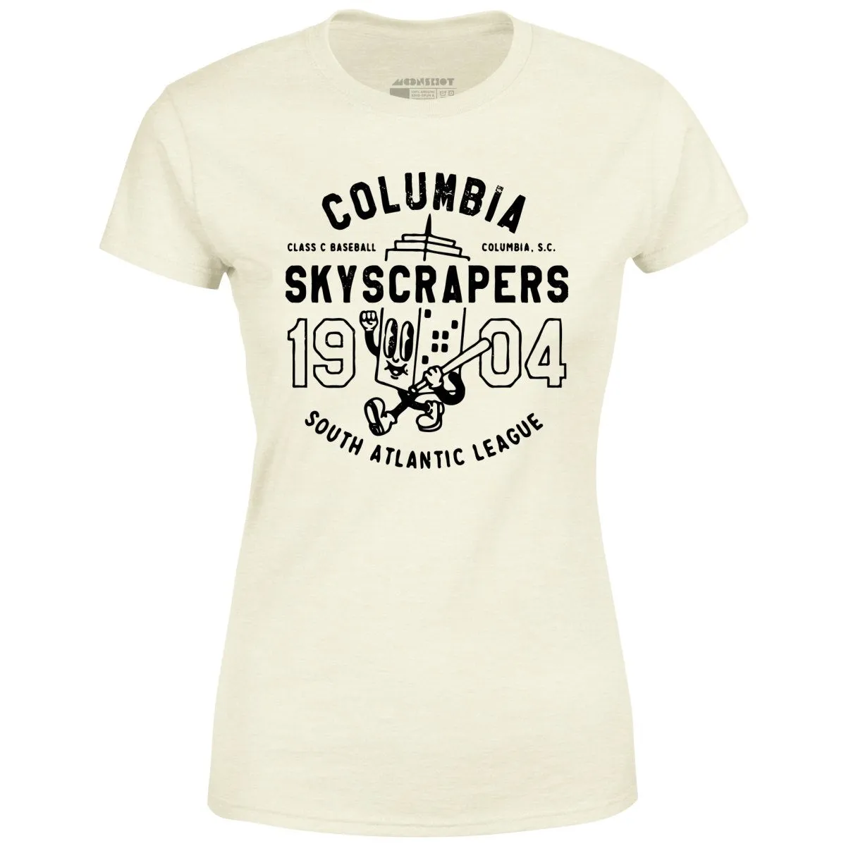 Columbia Skyscrapers - South Carolina - Vintage Defunct Baseball Teams - Women's T-Shirt