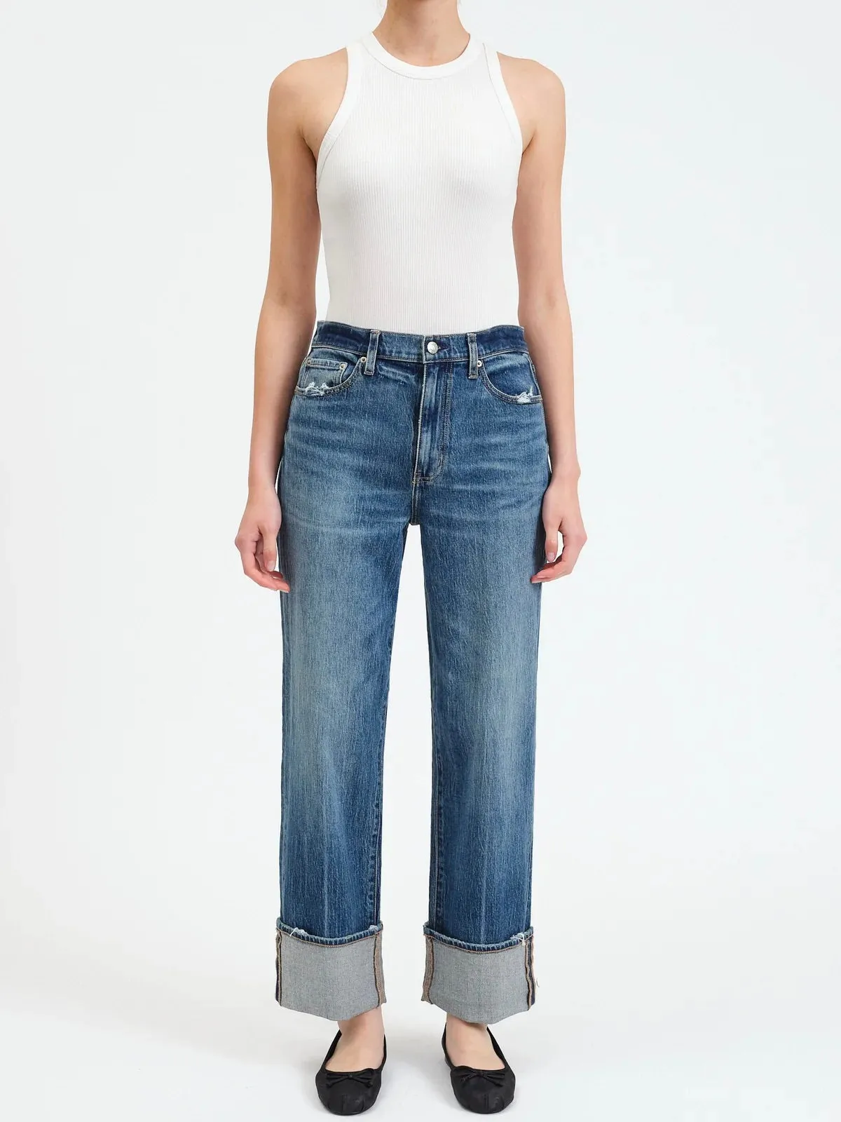 Daze Denim : Eastside Loose Cuffed Jean