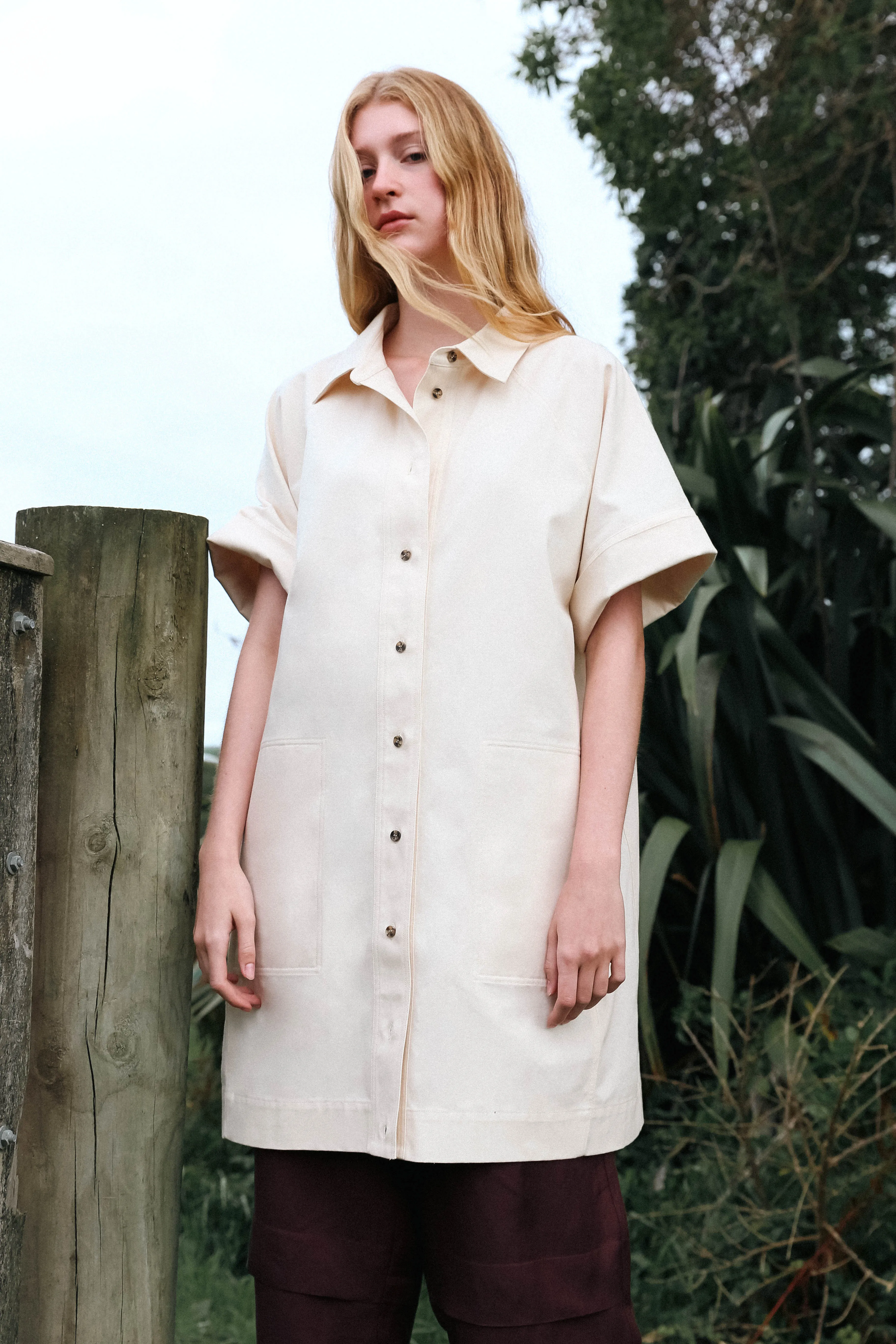 Denny Shirt Dress - Butter