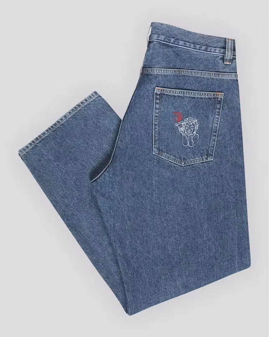 Fortuna Loose Jeans - Blue