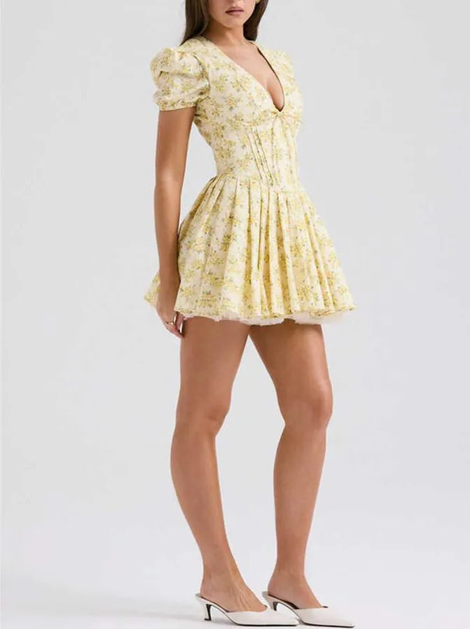 Gloria Floral Mini Dress