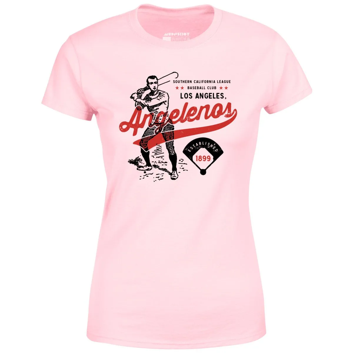 Los Angeles Angelenos - California - Vintage Defunct Baseball Teams - Women's T-Shirt