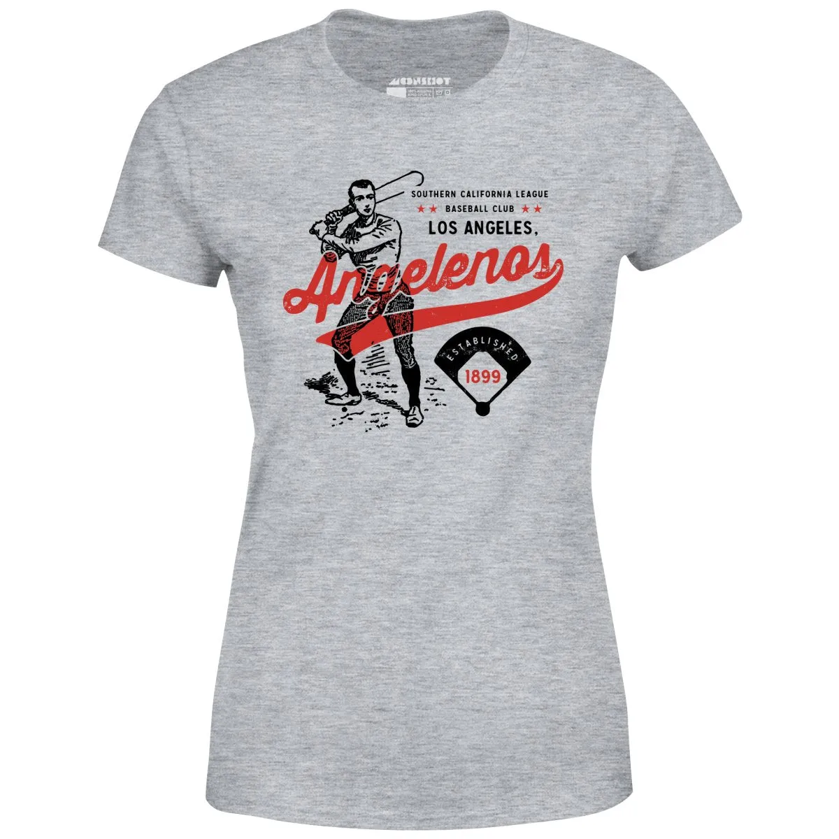 Los Angeles Angelenos - California - Vintage Defunct Baseball Teams - Women's T-Shirt