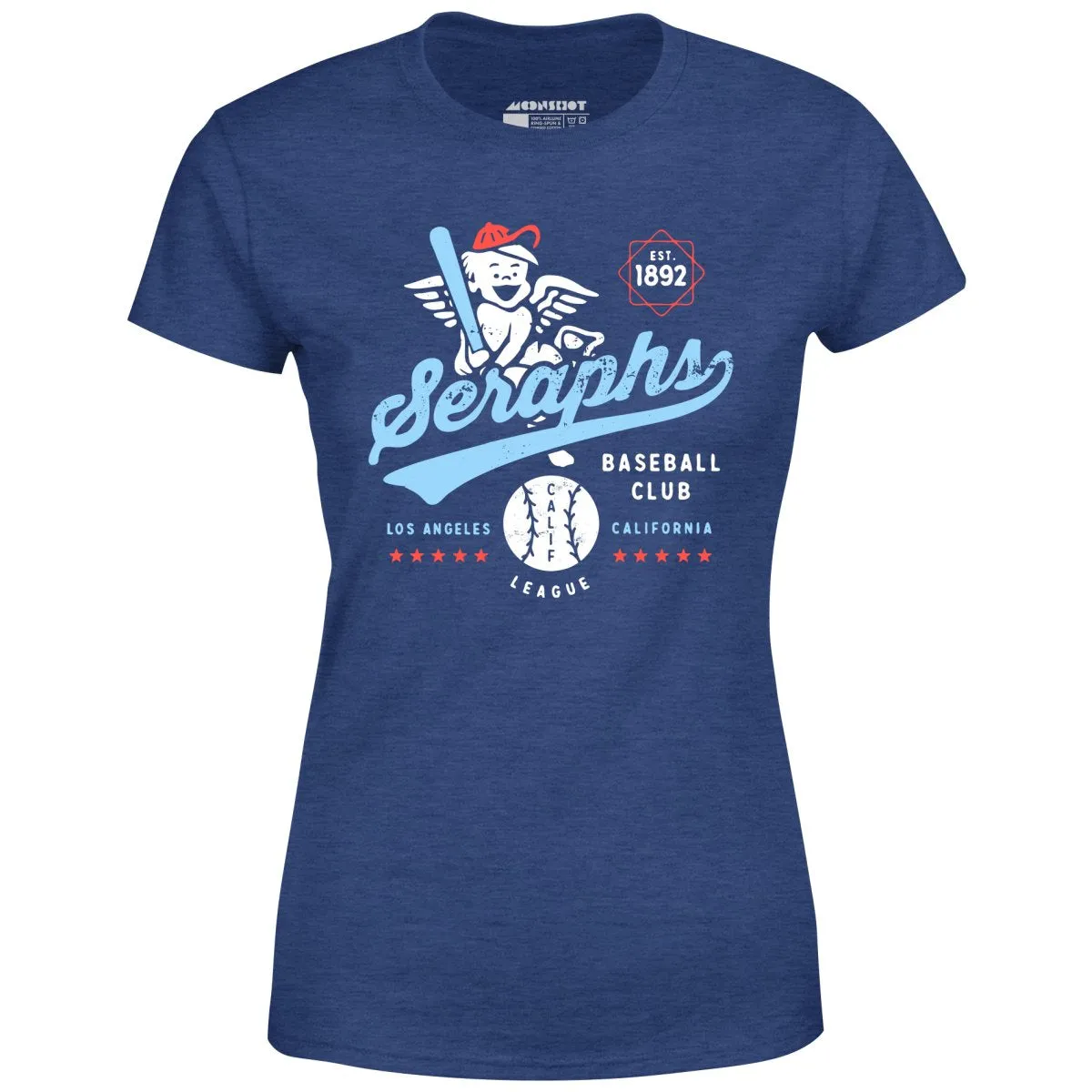 Los Angeles Seraphs - California - Vintage Defunct Baseball Teams - Women's T-Shirt