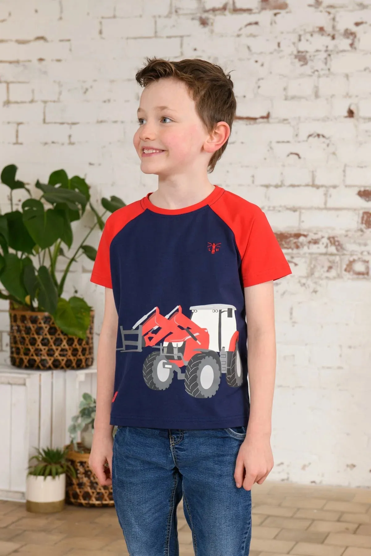 MASON T SHIRT - RED FRONT LOADER