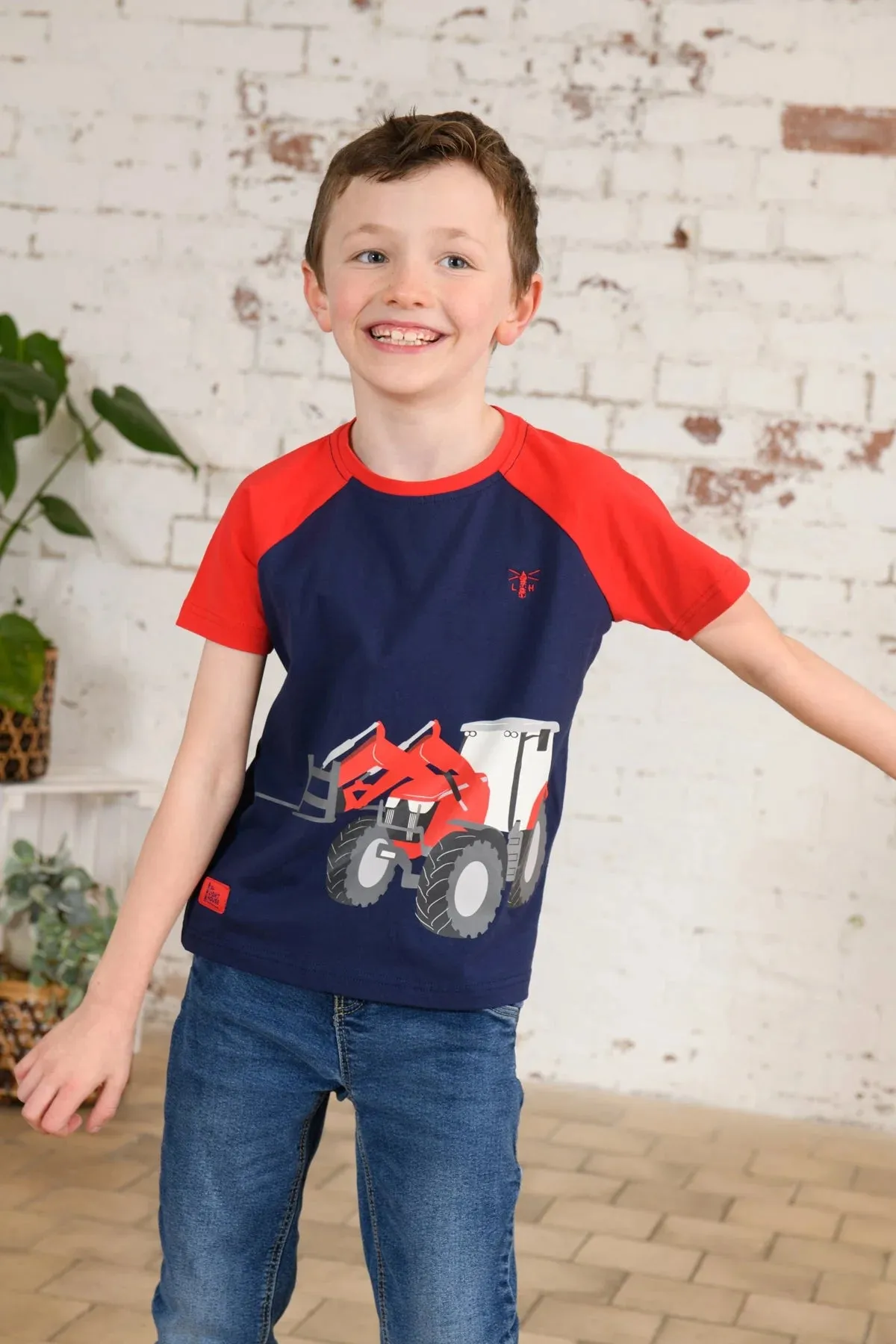 MASON T SHIRT - RED FRONT LOADER