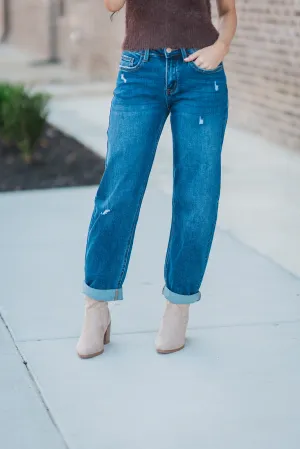 Molly Mid-Rise Barrel Jeans