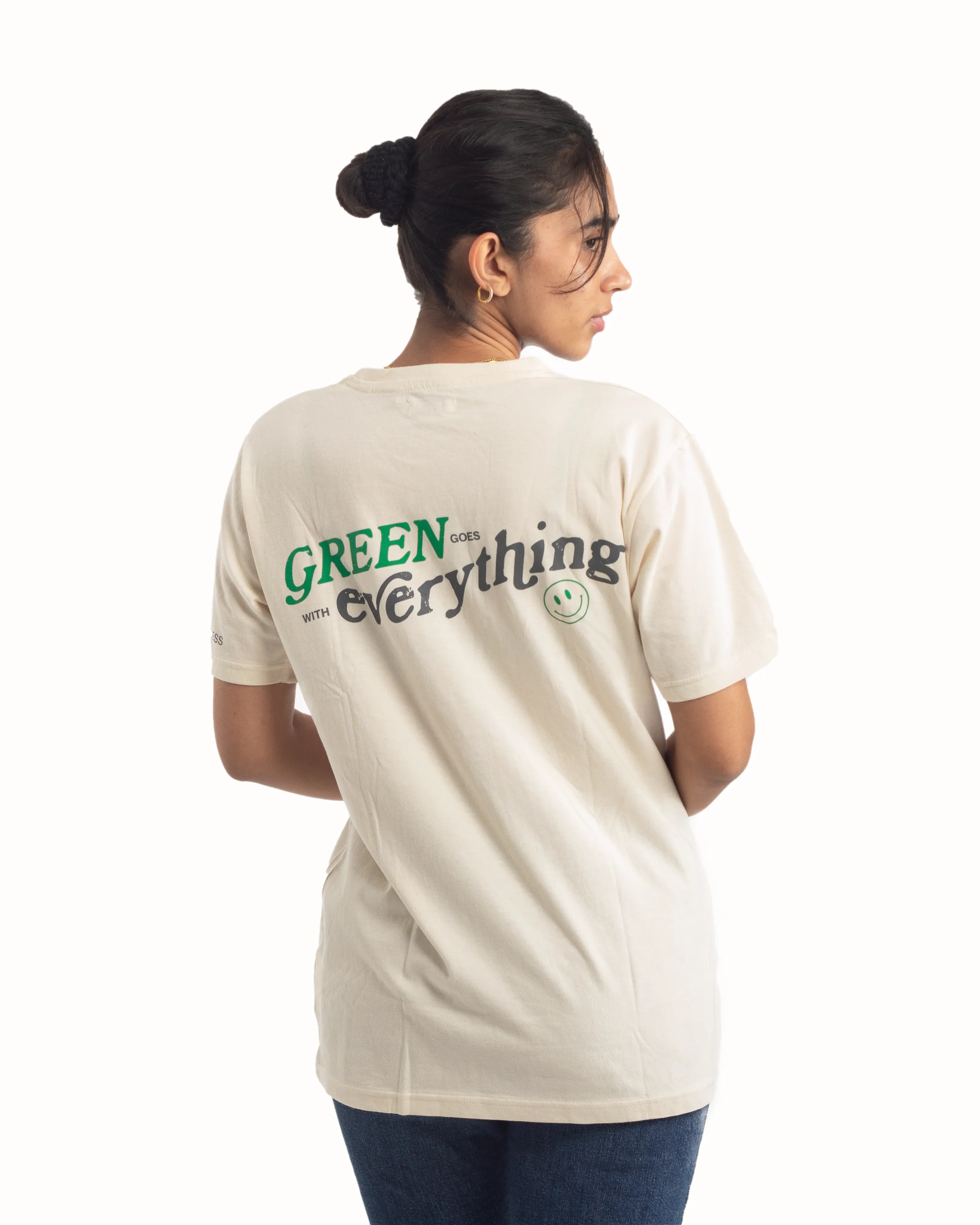 Organic Cotton T-Shirt - Green Goes With Everything