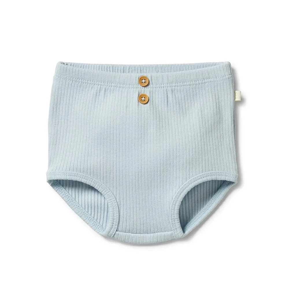 Organic Rib Nappy Pant