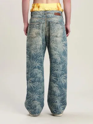 Palms Wash Loose 5 Pockets Jeans