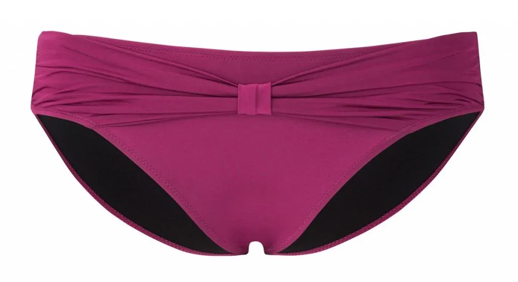 Panache Halle Bikini Swim Brief, Cranberry