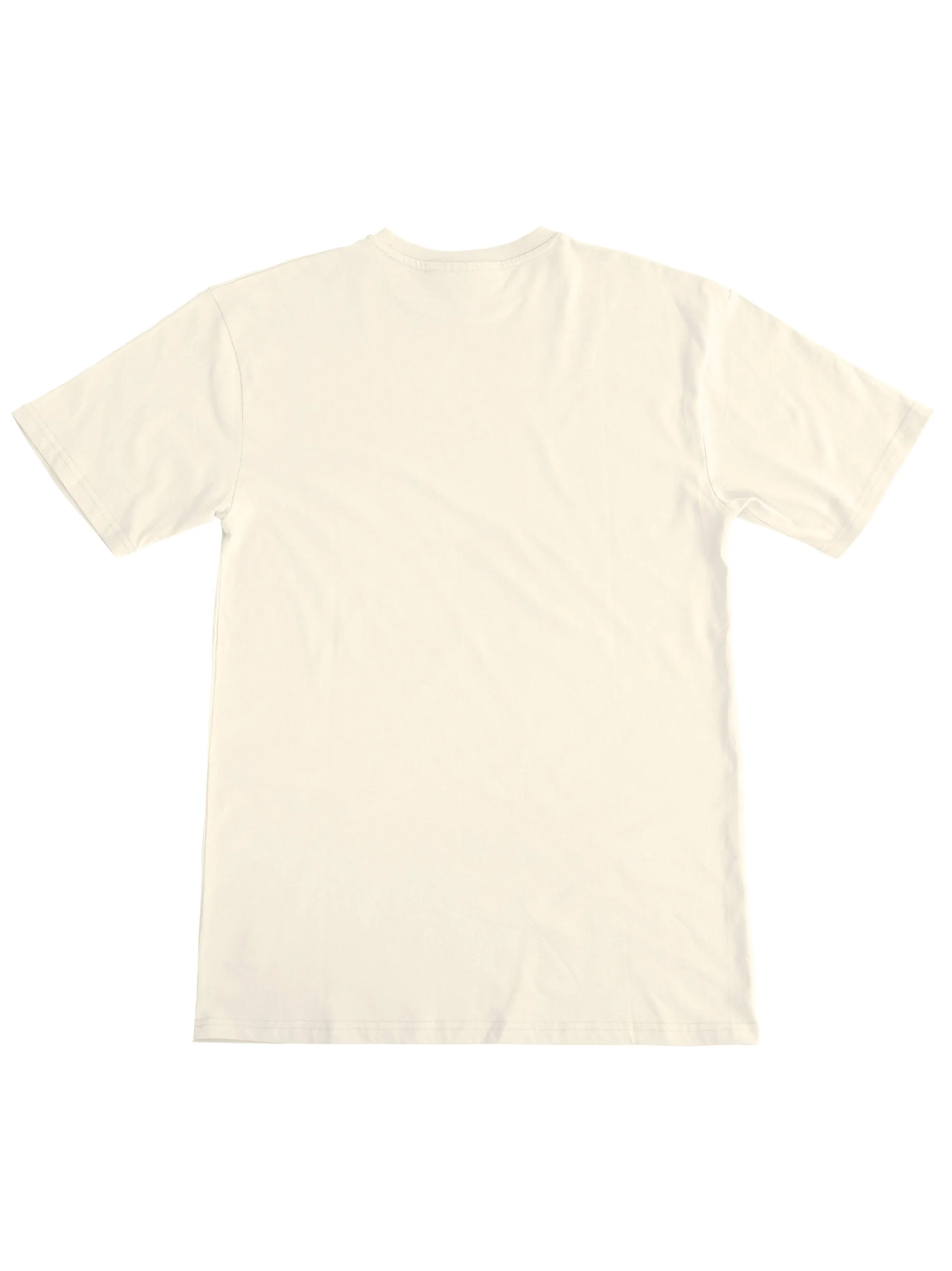 Plant Dyed Organic Oversized Tee in Cream