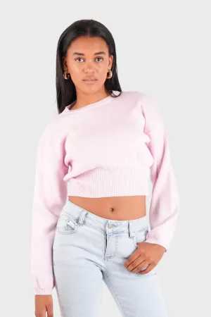 "Soft glow" sweater pink