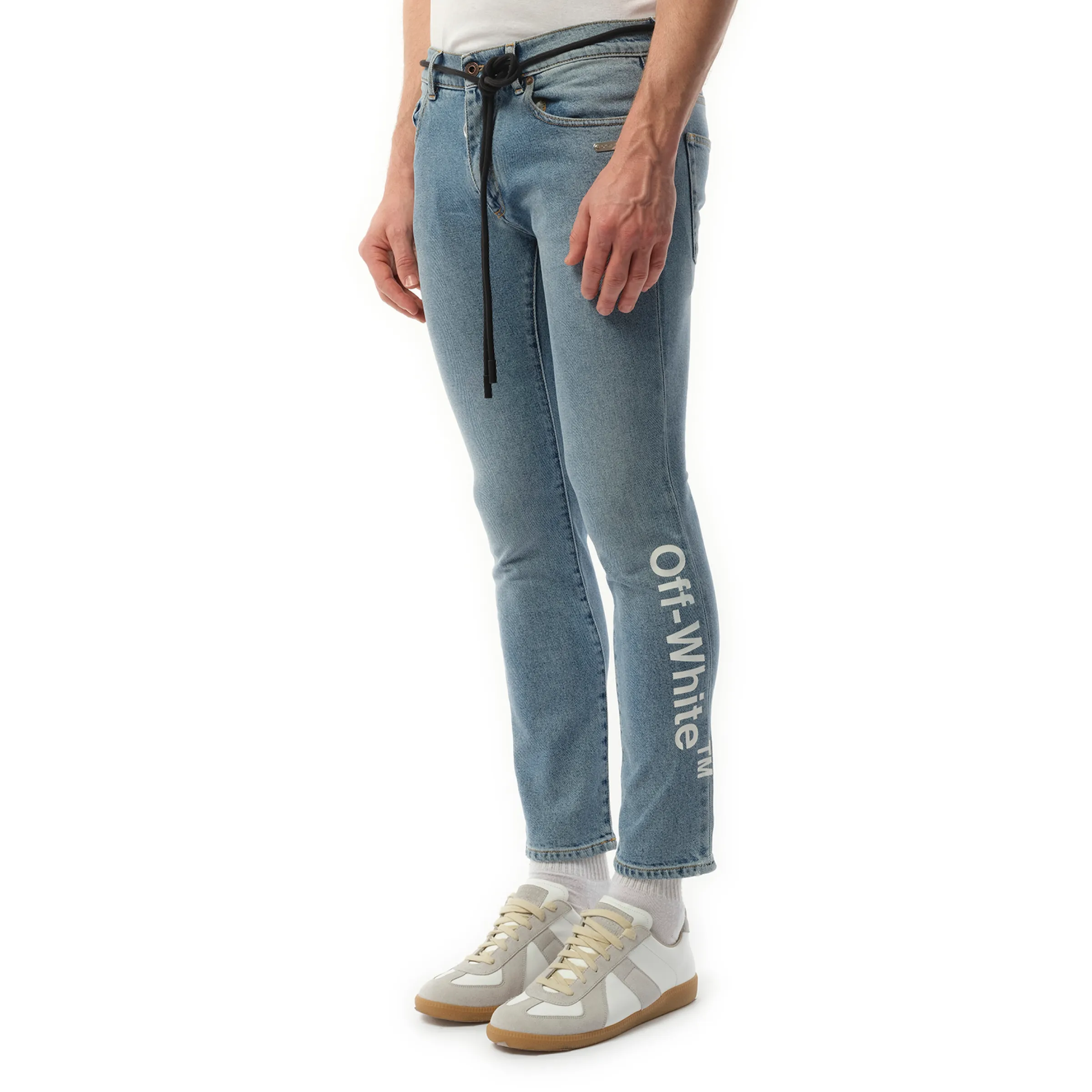 Skinny Denim Jeans in Bleach