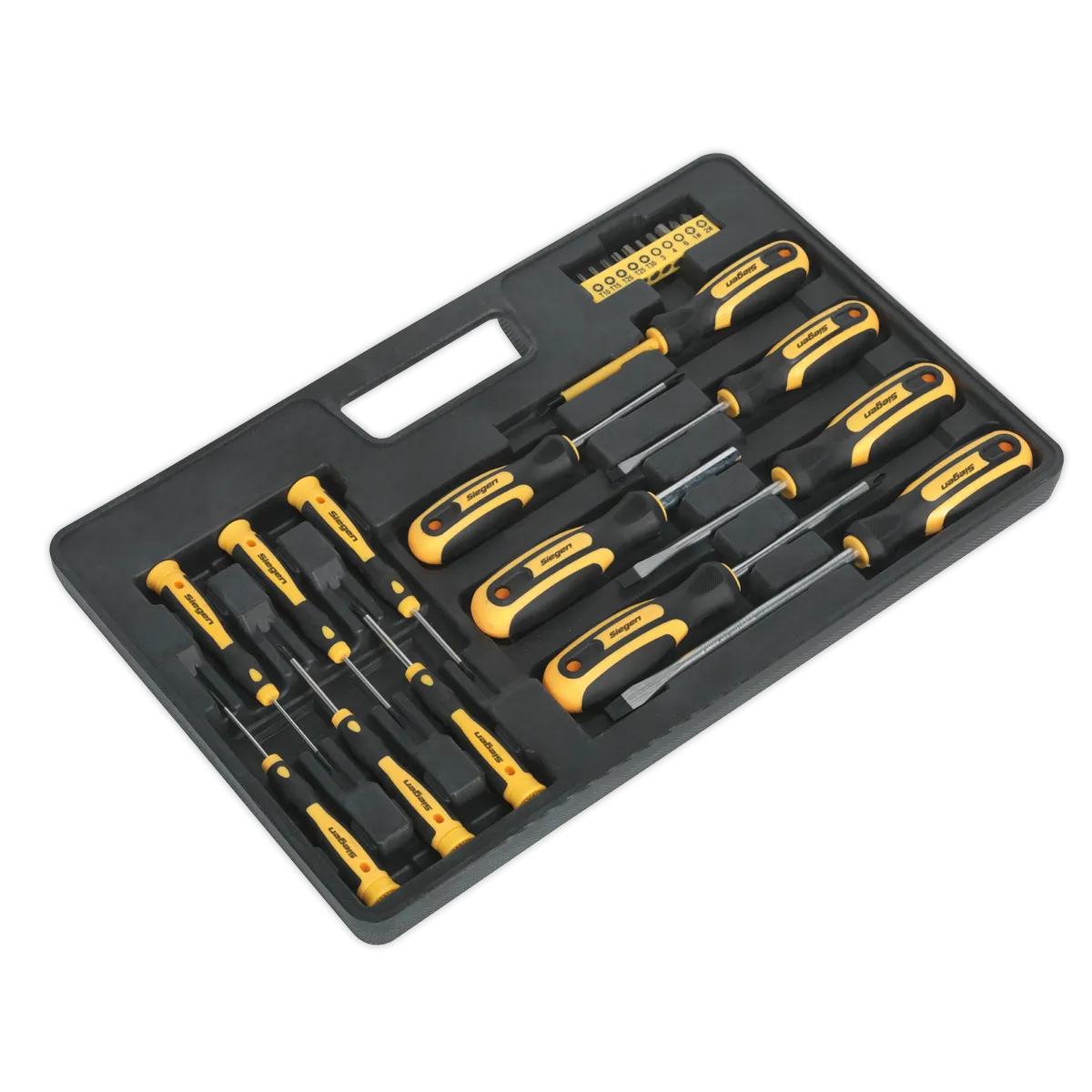 Soft Grip Screwdriver & Bit Set 23pc