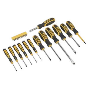 Soft Grip Screwdriver & Bit Set 23pc