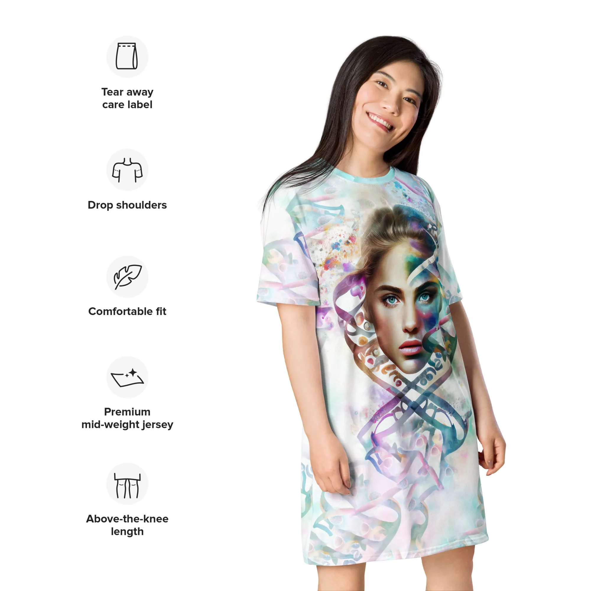 T-Shirt Dress Humankind