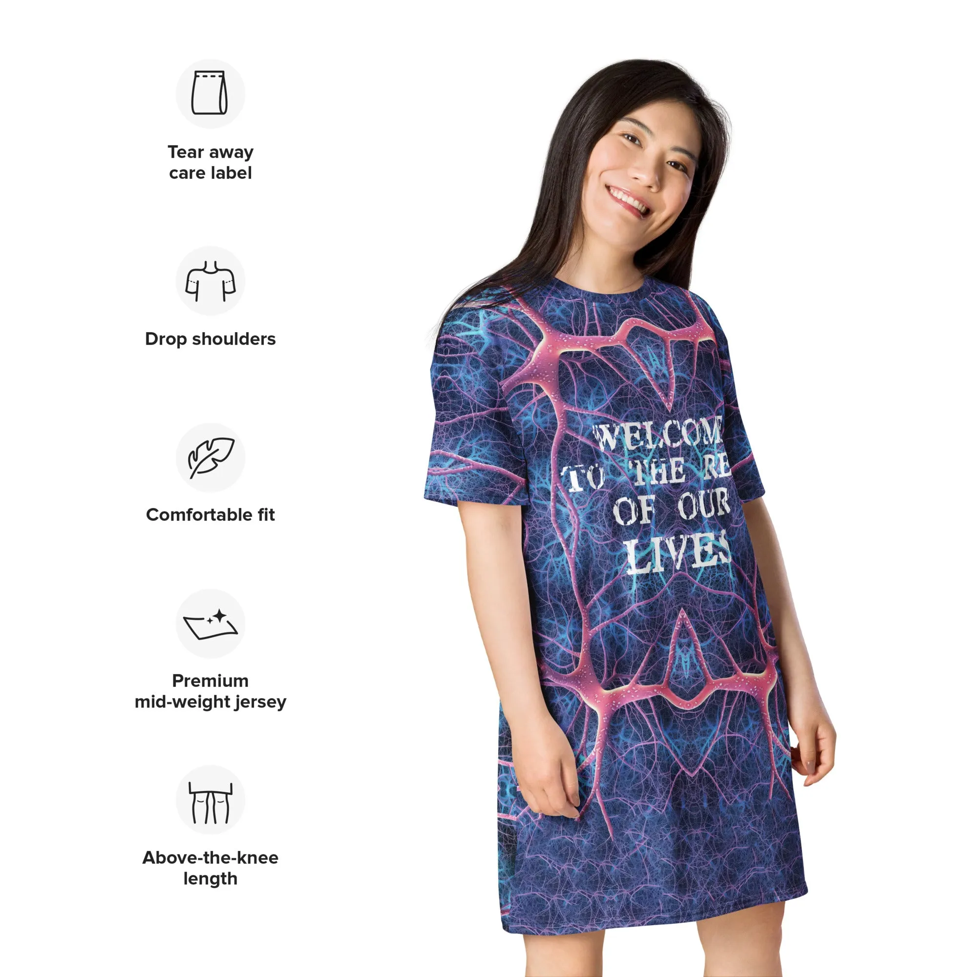 T-Shirt Dress It´s a Neuron