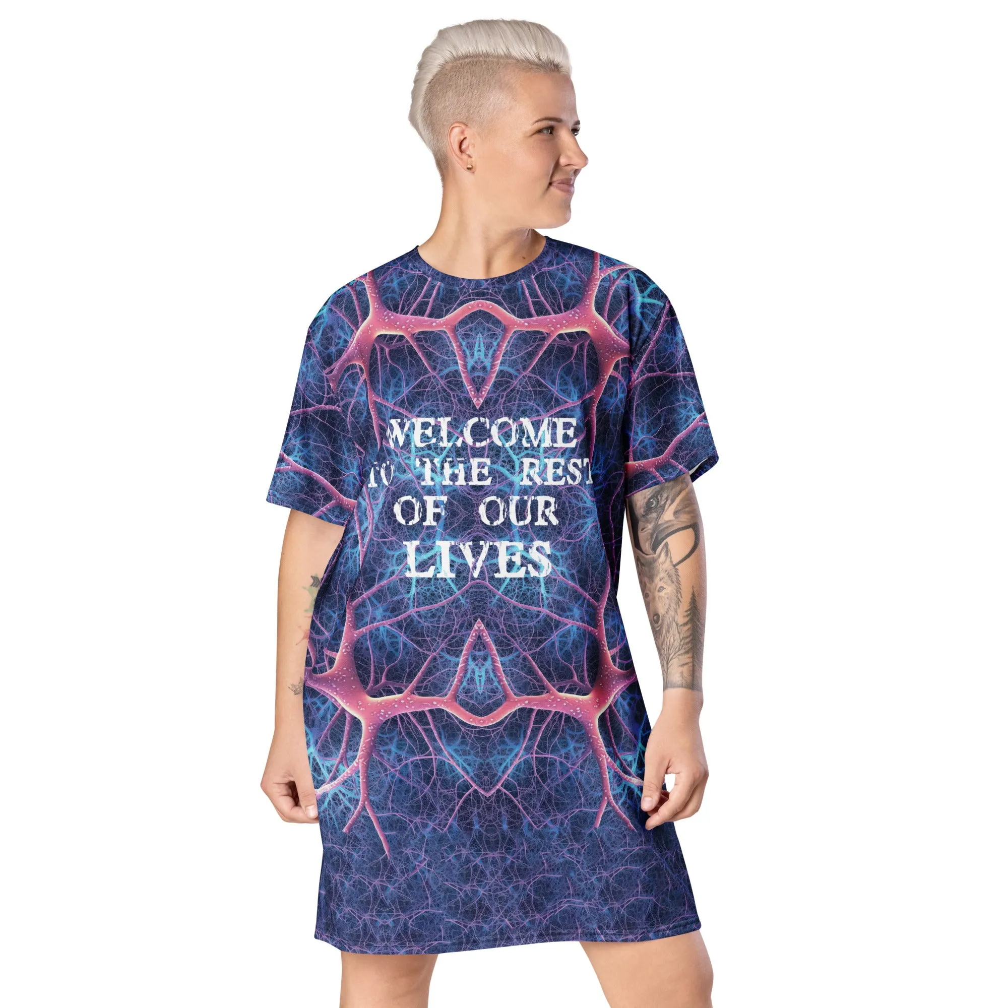 T-Shirt Dress It´s a Neuron