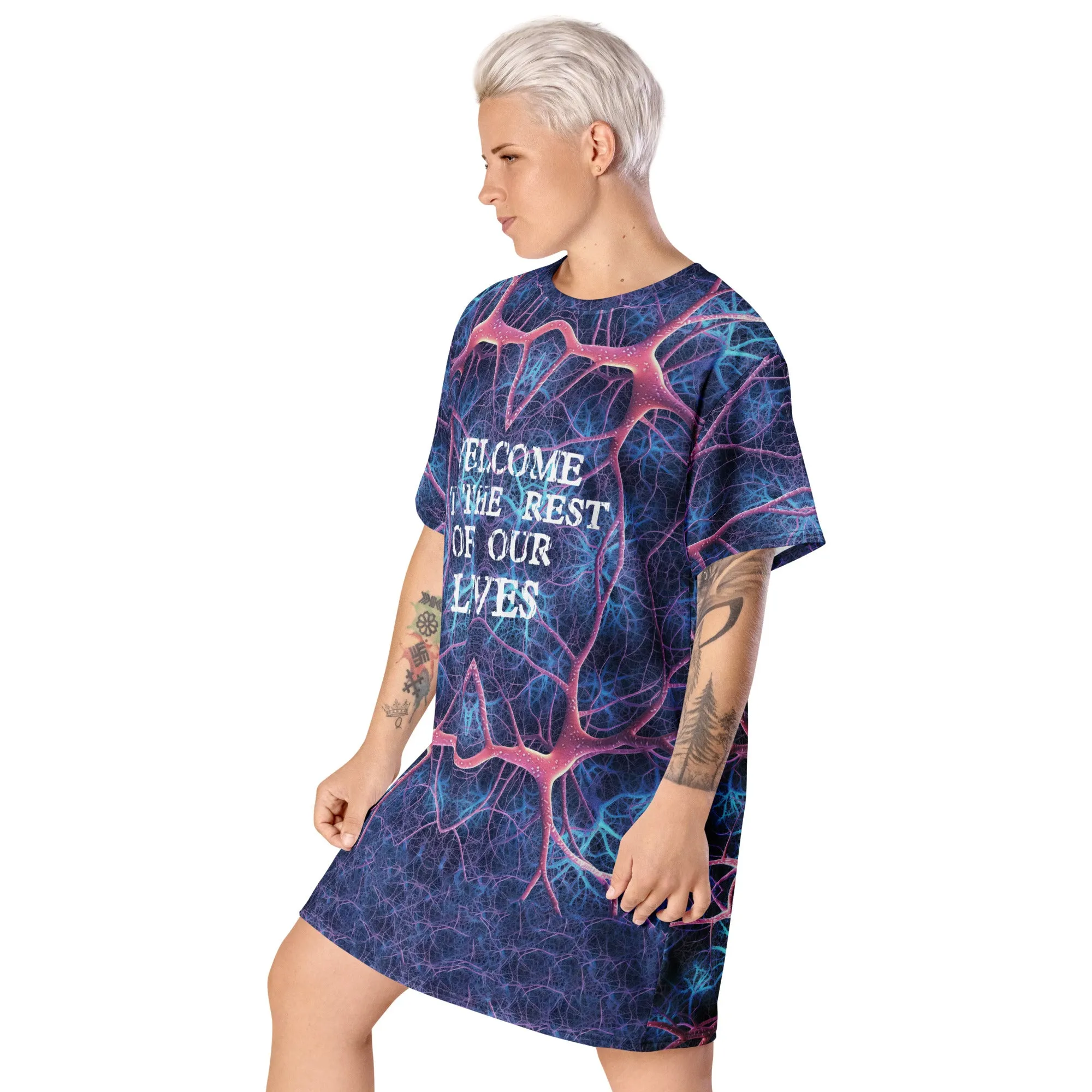 T-Shirt Dress It´s a Neuron