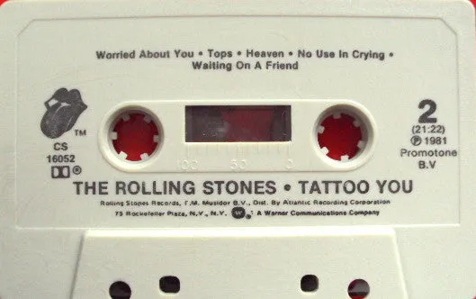 The Rolling Stones - Tattoo You (Cass, Album) (VG )