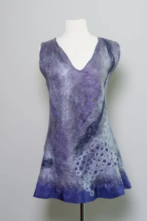 Violet Peplum Tunic