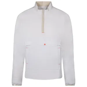 Womens Insulated Half Zip White - AW24