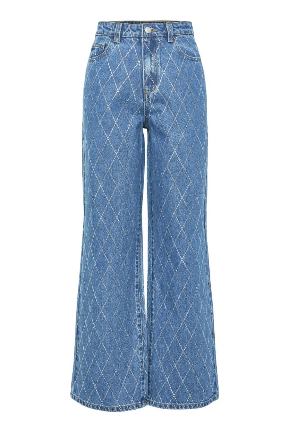 Yasharli Strass Denim Jeans Broek