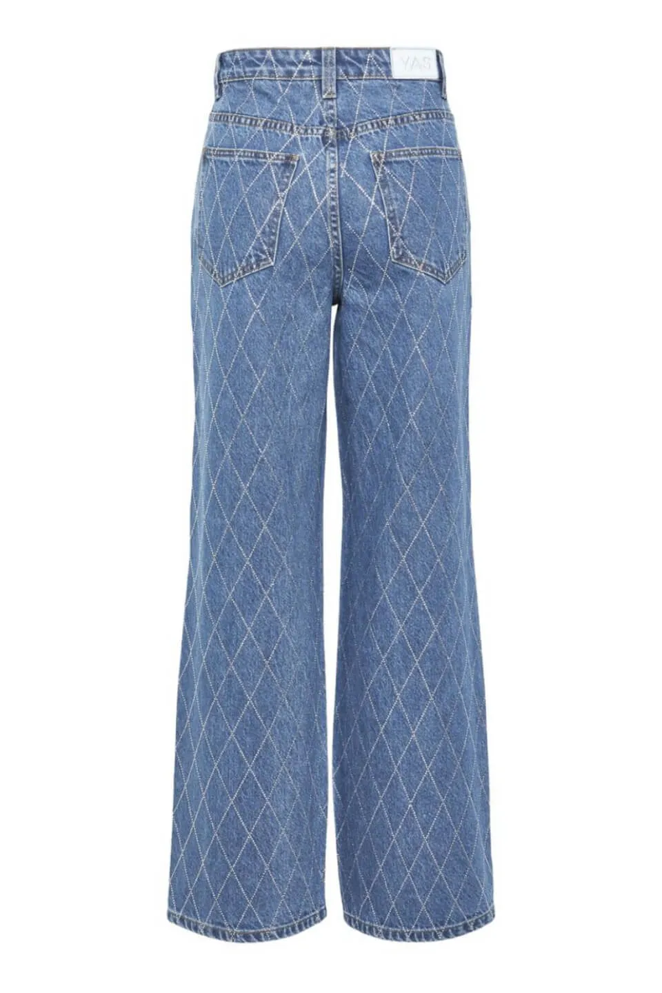 Yasharli Strass Denim Jeans Broek